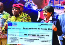 Solidarité nationale : Coris Bank mobilise 100 millions F CFA pour les pupilles de la Nation