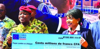 Solidarité nationale : Coris Bank mobilise 100 millions F CFA pour les pupilles de la Nation