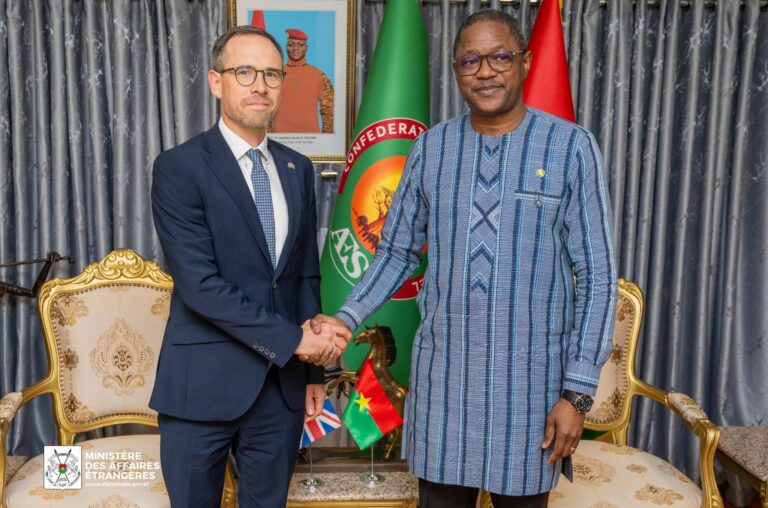 Coopération bilatérale : le Royaume-Uni réaffirme son engagement à renforcer le partenariat avec  le Burkina