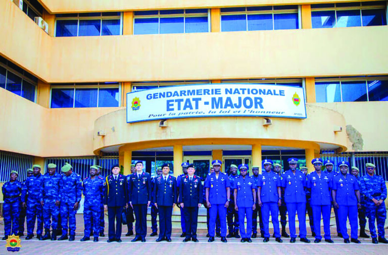 Coopération militaire: une délégation de la gendarmerie turque en immersion a la gendarmerie du Burkina