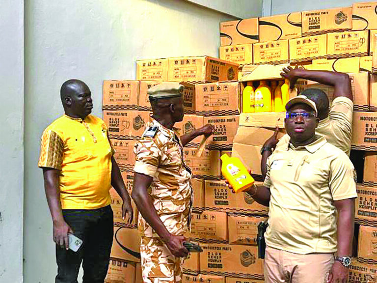 Coordination nationale de lutte contre la fraude : plus de 55 millions F CFA  de marchandises saisies en 48 heures