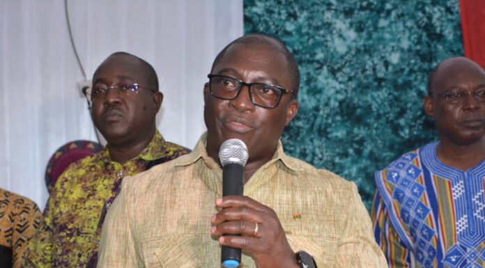 Exposition gouvernementale: Mathias Traoré présente les réformes de son département