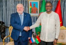 Burkina-Russie : echange sur les futurs défis de la coopération
