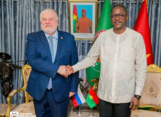 Burkina-Russie : echange sur les futurs défis de la coopération