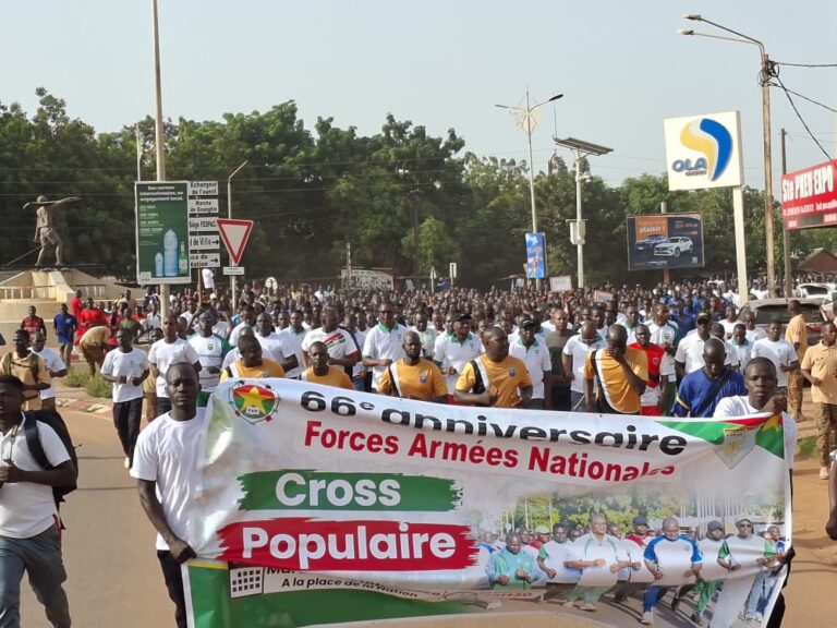 66e anniversaire des Forces armées nationales : un cross populaire  pour lancer les festivités