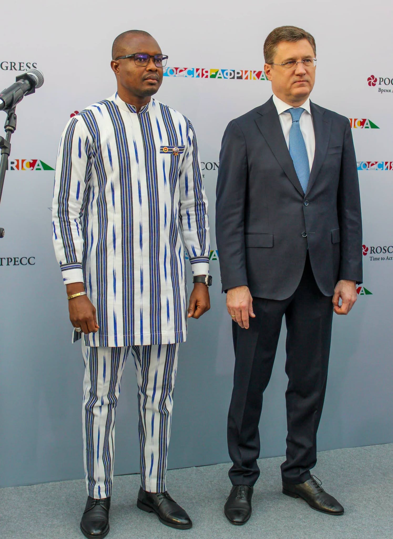 Le Camarade Premier ministre et le Vice-premier ministre russe Alexandre Novak