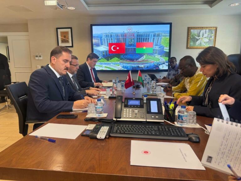 Consultations politiques Burkina Faso- République de Türkiye: des concertations tous azimuts pour renforcer la coopération