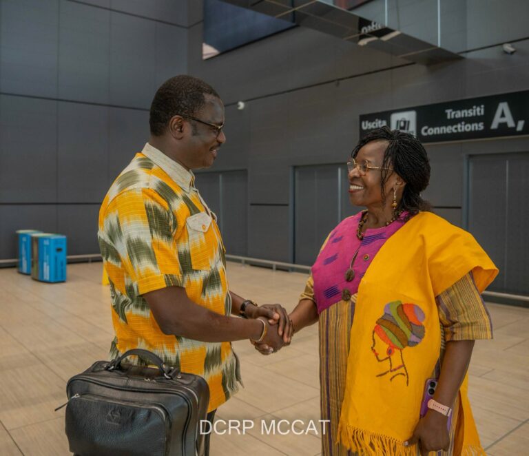 Journées d&rsquo;hommage et de célébration du Président Thomas SANKARA en Italie: le Ministre Porte-parole du Gouvernement et une forte délégation sont arrivés à Rome