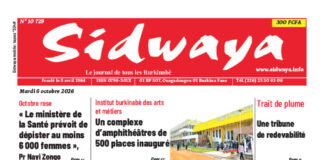 Une Sidwaya du 06-10-2026