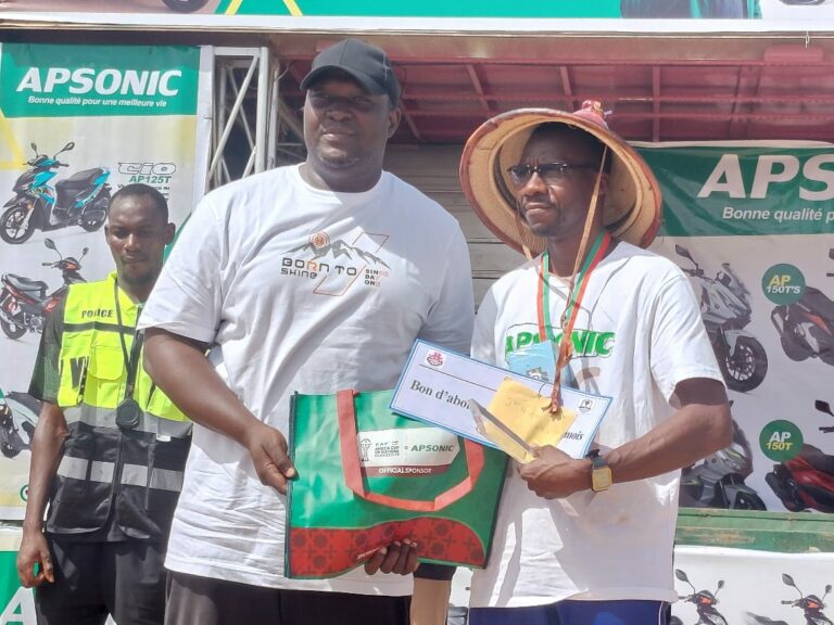 Marche sportive Raguilio/ IVe Editon : Drissa Sawadogo et Aude Marie Saboué conservent leur trône