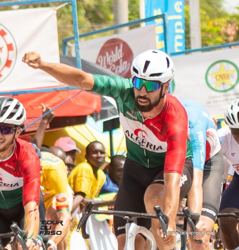 37e Tour du Faso : L&rsquo;Algérien Yacine Hamza, 1er de l&rsquo;étape 2